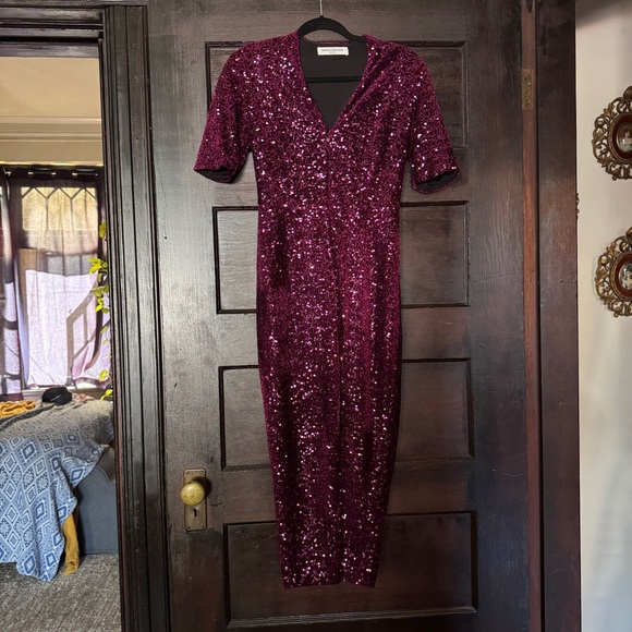 Amanda Uprichard sequin jumpsuit - Picture 1 of 3